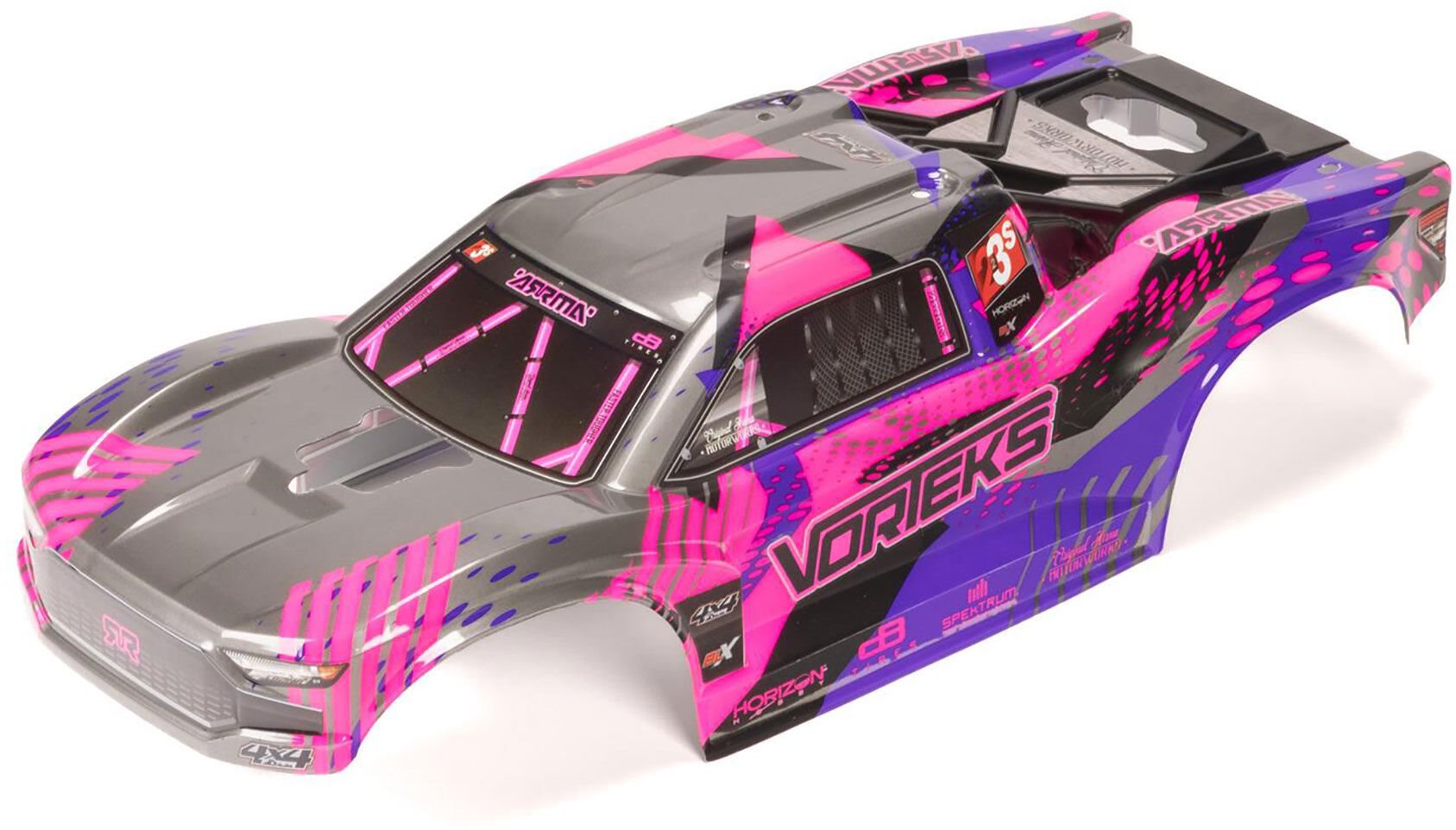 Arkoma Vortex ARRMA VORTEKS Clipless Painted Decaled Body, Purple (ARRMA -2145 | ARA ...