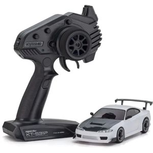 Kyosho Mini-Z Awd Nissan Silvia S15 Equipped With Gt Wing, White