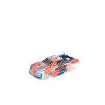 1/8 Painted Body with Decals, Blue/Orange: KRATON 6S BLX V6