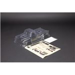 1/8 Clear Body with Decals and Window Mask: NOTORIOUS 6S BLX V6