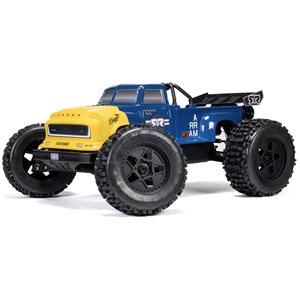 ARRMA 1/8 NOTORIOUS 6S V6 4X4 BLX Brushless Stunt Truck RTR, Blue