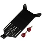 Aluminum Electronics Mounting Plate: Micro-B