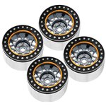 Injora 2.2 Deep Dish Negative Offset 10mm Wheels for 1/10 RC Crawler (4