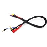 Racers Edge Pro Charge Lead Set 4Mm / 5Mm Bullet, Female Xt60, 18" Long