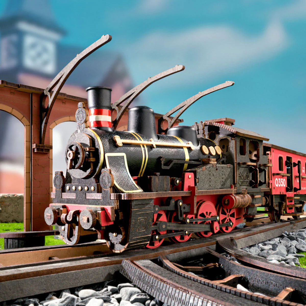 ROKR Steam Journey - Classic 3D Wood Puzzles (ROKR ROETGS01