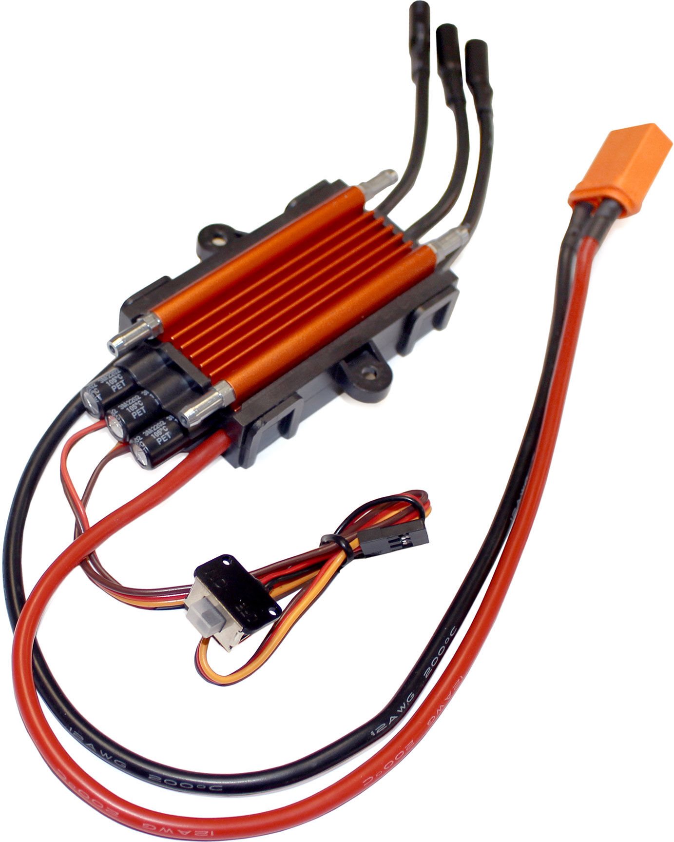 Spektrum 100 Amp Brushless Marine ESC: Jetstream (Spektrum XME1B |  SPMXME1B) - Vortex Hobbies