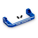 RC10, RC10T, RC10GT servo mount bracket, blue