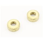 Kyosho Brass Rear Axle Cap, 2Pcs