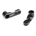 Rc10b7 Aluminum Steering Bell Cranks, Black, Fits Jc#5209 Steeri