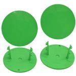 Gambler Snap-In Mud Plugs (Green)