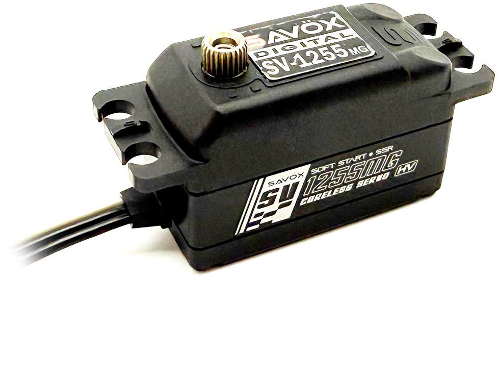 Savox High Voltage Coreless Low Profile Digital Servo With Soft Start,