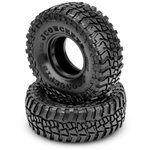 1/10 Rock Block 1.9" Tires and Inserts, Green Compound (2)