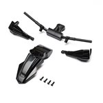 Fender, Handguards & Handle Bars, Black: Promoto-SM