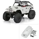 1/24 1979 Toyota Land Cruiser FJ40 Clear Body with Trail Cage: S