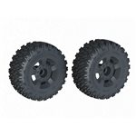 dBoots 'Ragnarok MT' Tire Set Glued, Black (2)