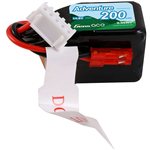 Gens ace 200mAh 4S 14.8V 30C Lipo Battery Pack with JST Plug