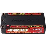 Gens ace Redline 2.0 4400mAh 2S 7.6V 140C HardCase Lipo Battery
