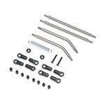 Front Upper/Lower Links Set, Titanium: AXP8