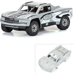 1/16 Pre-Cut 2019 Chevy Trophy Truck Tough-Color Gray Body: GROM