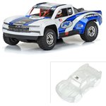 1/16 Pre-Cut 2019 Chevy Silverado Trophy Truck Clear Body: GROM