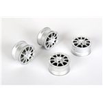 10 Spoke Wheel +1Mm (Silver), For Lmx