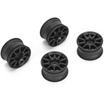 10 Spoke Wheel +1Mm (Black), For Lmx