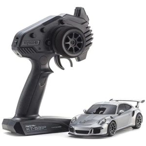 Kyosho Mini-Z Rwd Porsche 911 Gtr Rs Gt Mr-04 Readyset, Silbermetallic