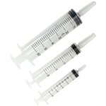 3Pc Syringe Assortment, Poly Bag