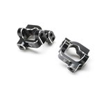 Team Losi Racing Caster Block Set, 0 Deg, Aluminum: 22S Sprint