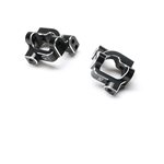 Team Losi Racing Caster Block Set, 5 Deg, Aluminum: 22S Sprint