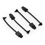 J Concepts Body Clip Tether, 4Pc, Fits #5131 Jconcepts X-Maxx Body Mount Se