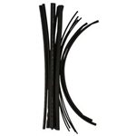Black Heat Shrink Tube Assortment 12Pc