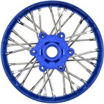 1/4 Pro-Spec Aluminum V2 Bead Front Wheel Blue/Blue (1): Promoto