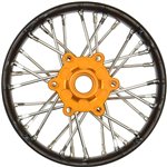 1/4 Pro-Spec Aluminum V2 Bead Front Wheel Black/Gold (1): Promot