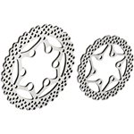 Proline 1/4 YZ Style Steel F/R Brake Rotor Set: Promoto-MX/SM