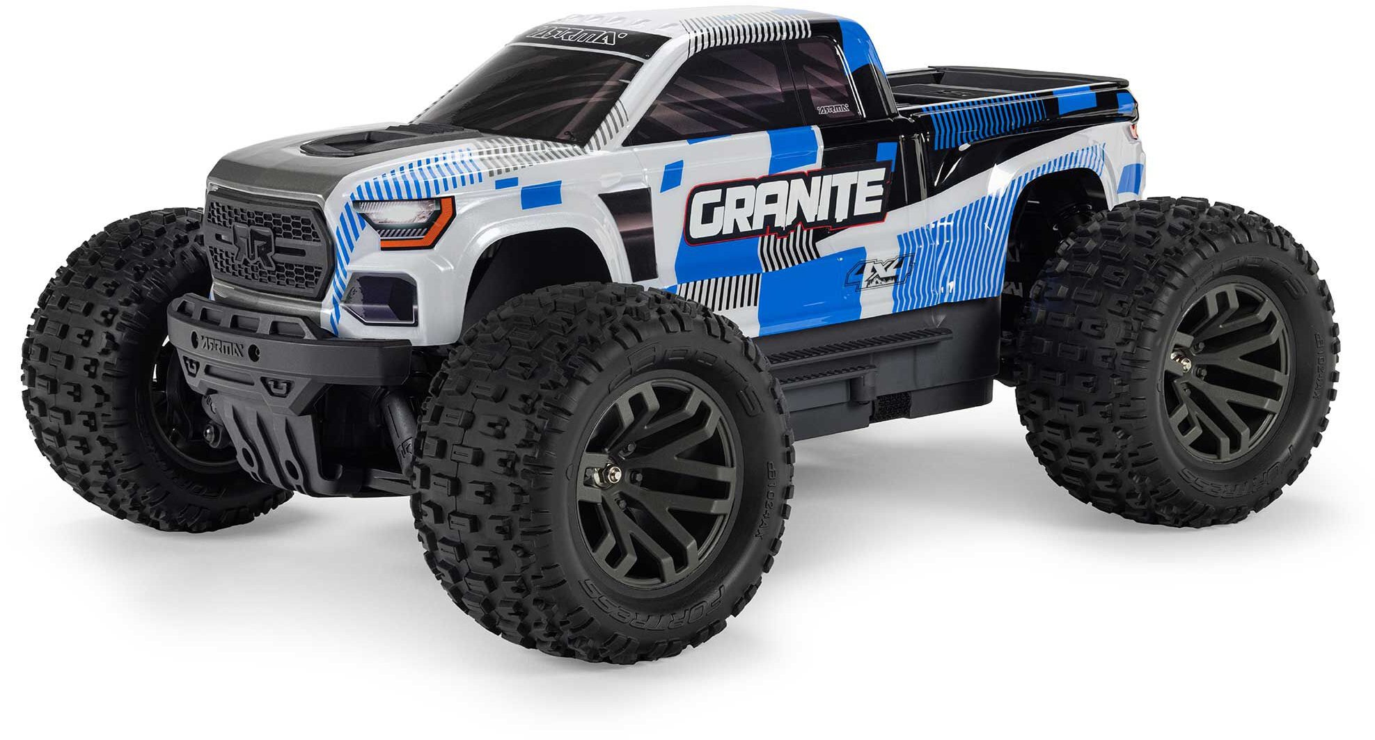 ARRMA 1/10 GRANITE 4X4 RTR Brushed Monster Truck, Blue