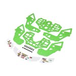 Chassis Plate Set, Green: LMT 2.0