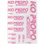 America Pink Decal