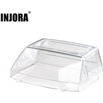 Injora Clear Windows for 1/18 TRX4M IR60 Pickup Hard Body