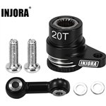 Injora Aluminum Servo Saver Set for 1/16 Arrma Mojave Grom (20T for sto