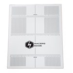 Pit Set Up Board For 1/10, 1/8 Buggy & On Road Car, 400X480mm, E