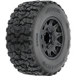 1/10 Jaeger HP BELTED F/R 2.8" MT Tires MTD 12mm/14mm Black Raid