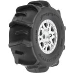1/16 Dumont F/R Tires MTD 12mm Black Impulse (4): Mojave GROM
