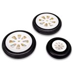 E-Flite Wheel Set Mains 60mm, Nose Wheel 44mm: Habu 80