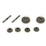 Losi Differential Gear & Shaft Set: 22RTR