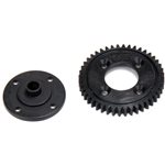 44T Spur Gear, Plastic: 8E 2.0