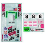 Rc10 Bk Decal Sheet