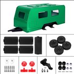 Injora Travel Camper Trailer with Hitch For 1/18 RC Crawler TRX4M