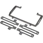 Battery Mount Set, Carbon: 22X