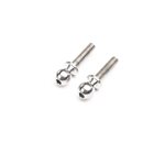 Team Losi Racing Ball Stud, 5.8mm x 12mm, Titanium (2): 22X